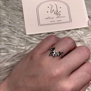 Olive Vine Silver Ring
